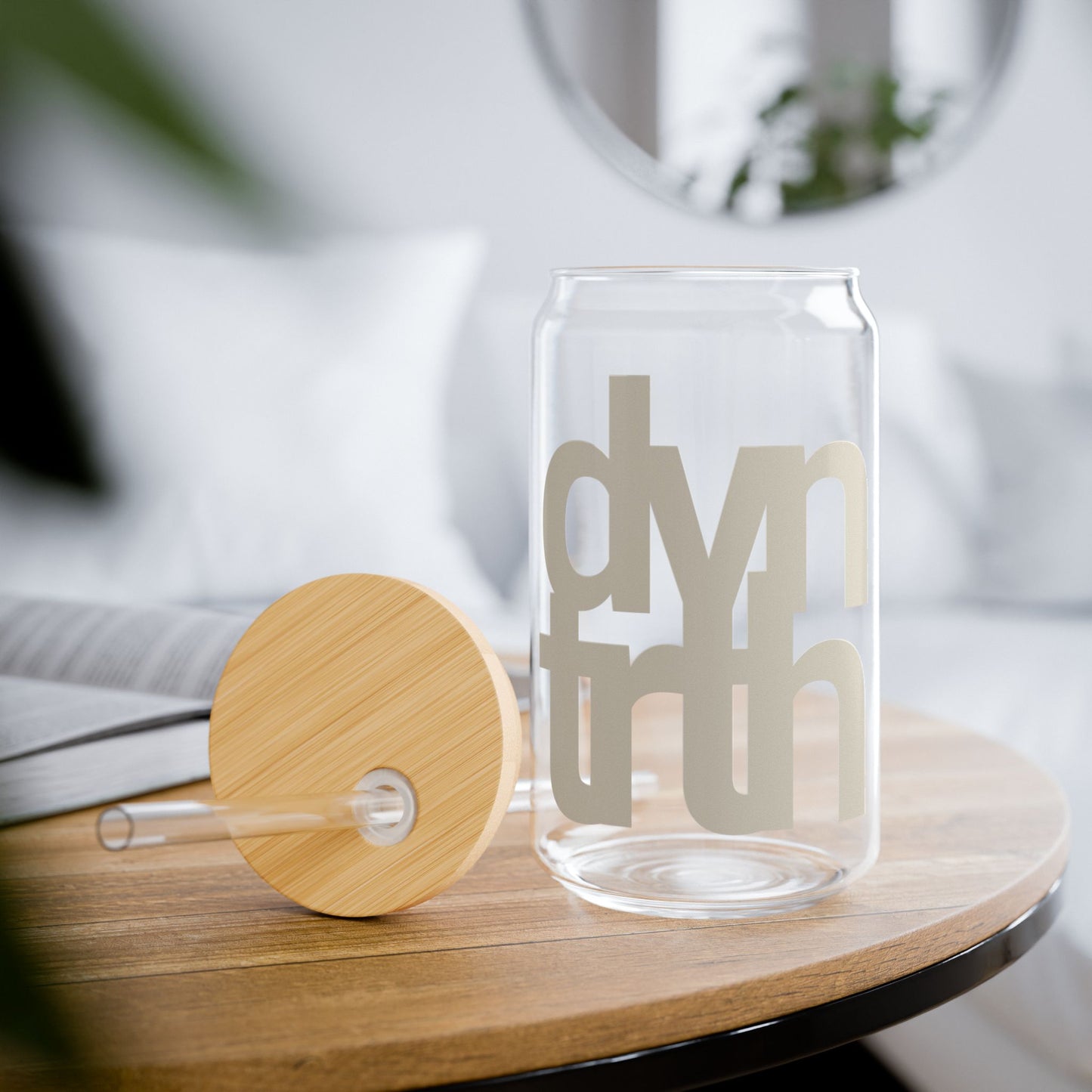 DVNTRTH Stacked | Sipper Glass - Beige