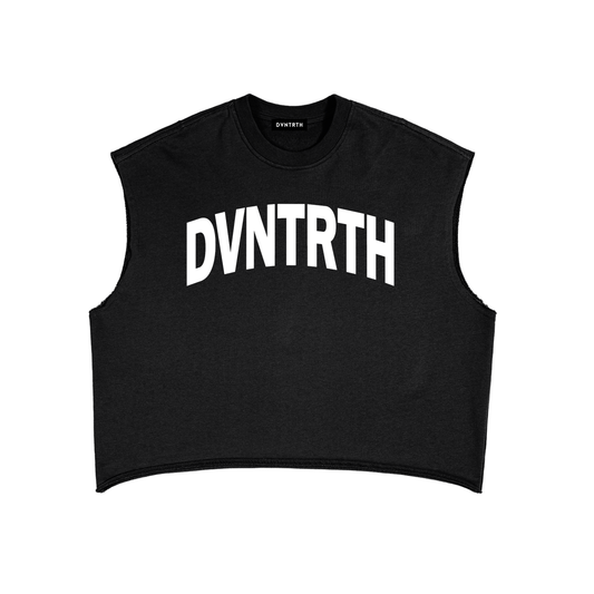 Classic DVNTRTH | Frayed Sleeveless Boxy Sweatshirt
