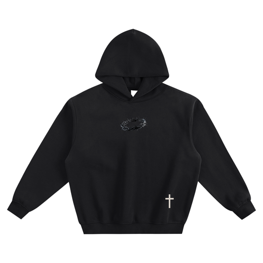 Thorn Crown x Cross | Essential Boxy Hoodie