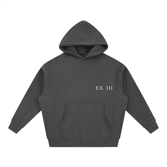 BURNING BUSH Oversized Boxy Hoodie