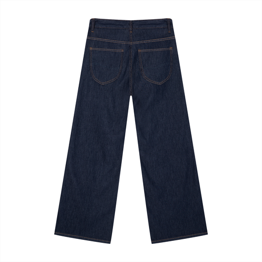 Loose Fit Wide Leg Jeans