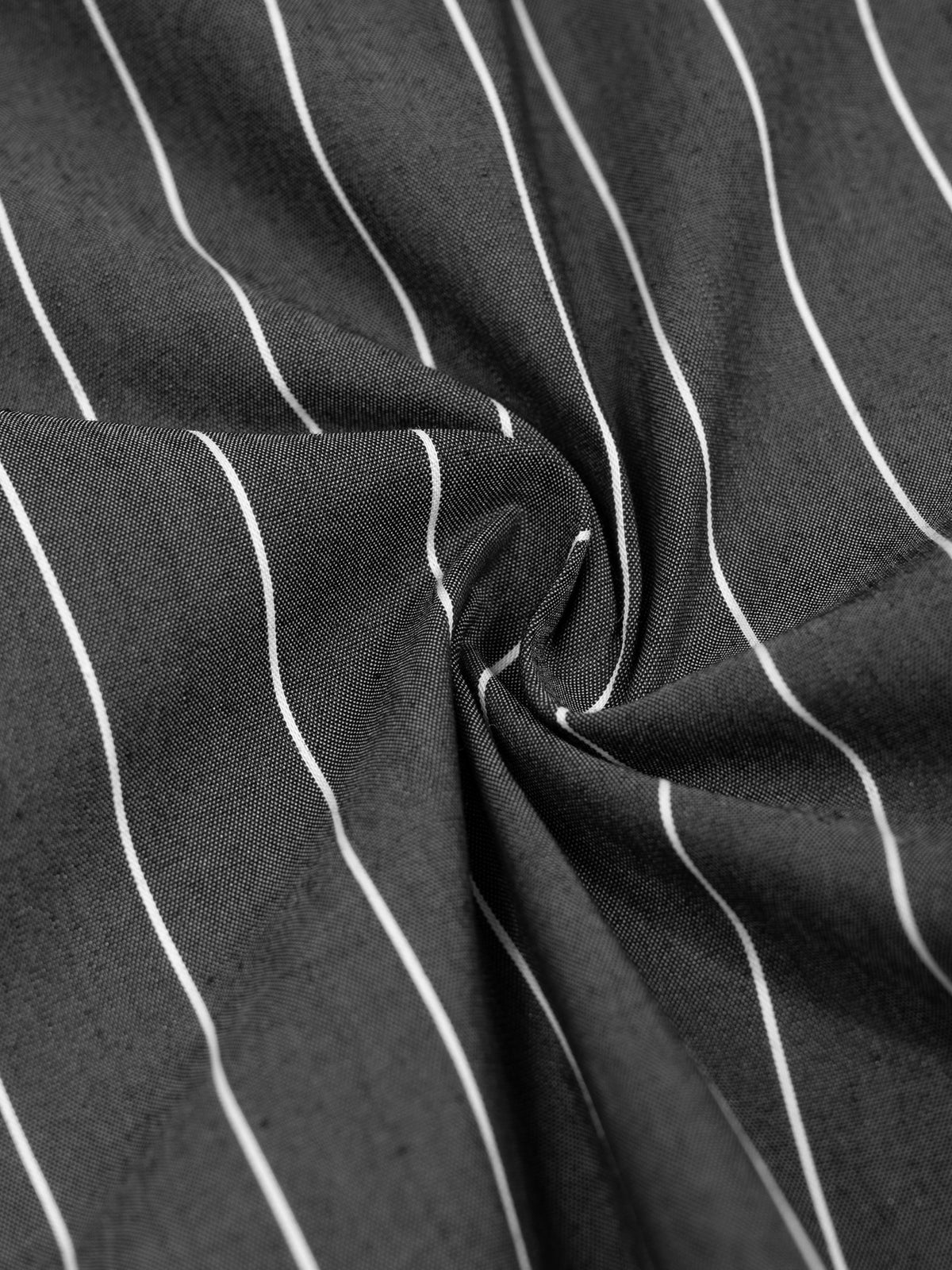 JESUS SAVES Classic | Striped Boxy Button-Up Shirt