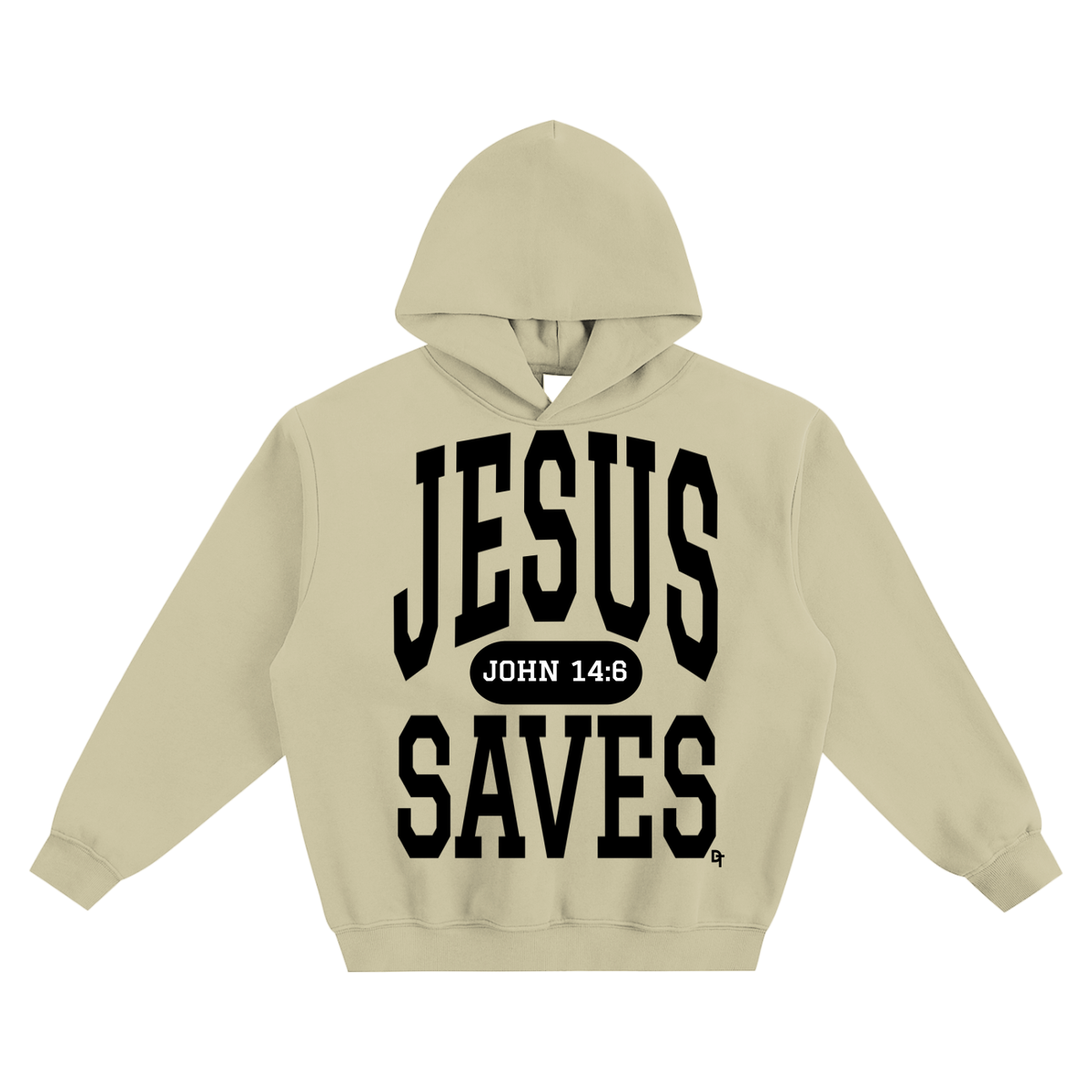 JESUS SAVES Classic | Boxy Hoodie