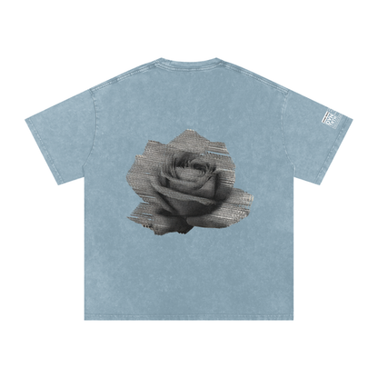 DVNTRTH x Static Flower | Washed Oversized Tee