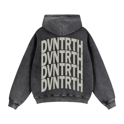 DVNTRTH 4x | Vintage Zip Boxy Hoodie