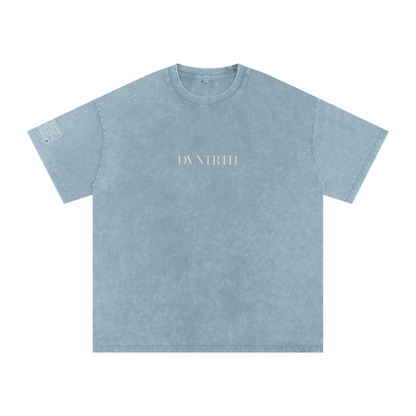 DVNTRTH | Snow Washed Oversized Cotton Tee