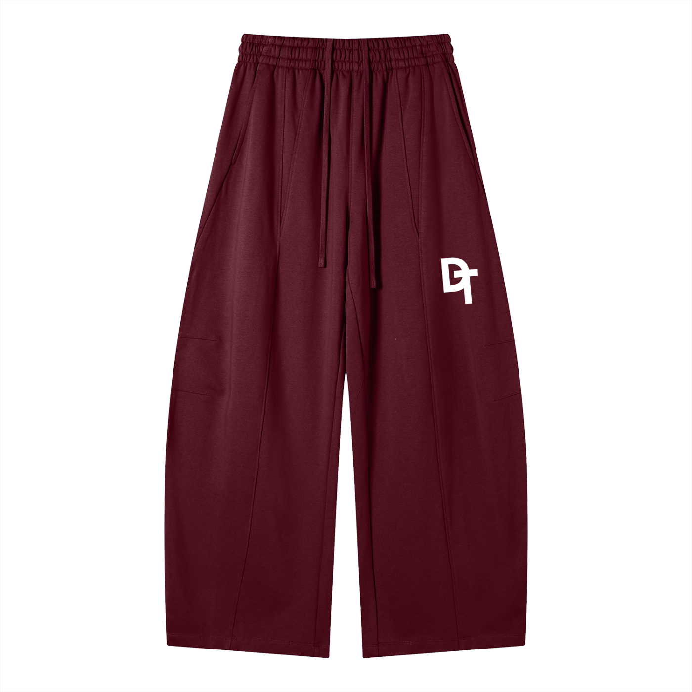 Heavyweight Wide Leg Panel Sweatpants