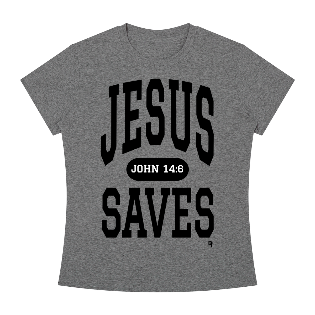 JESUS SAVES Classic | Slim Fit Crewneck Tee