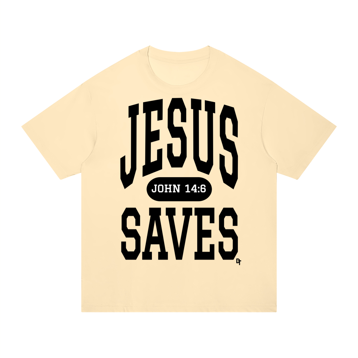 JESUS SAVES Classic | Regular Fit Cotton Tee