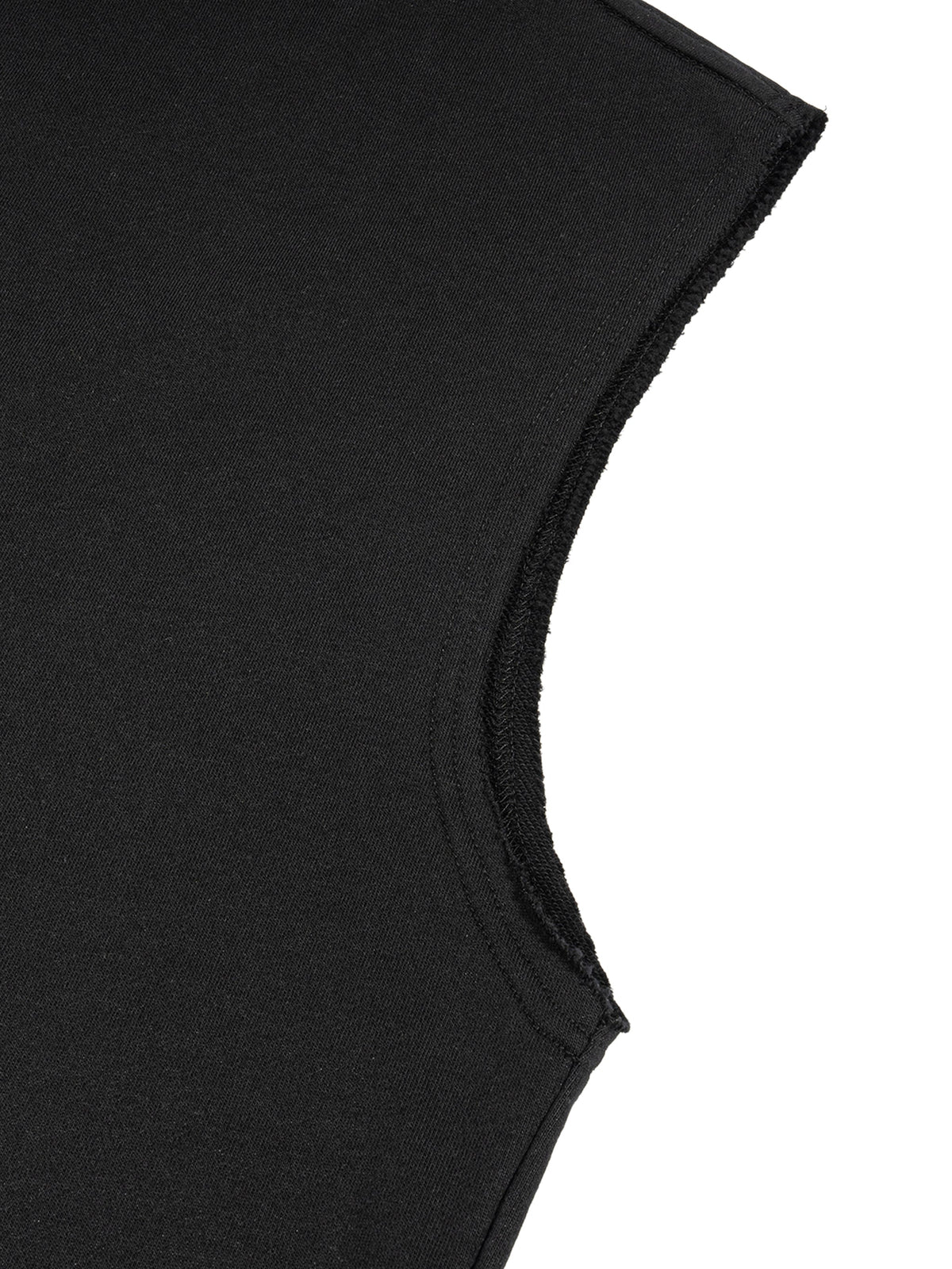 Classic DVNTRTH | Frayed Sleeveless Boxy Sweatshirt