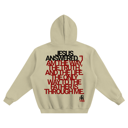 Fleeced Boxy Hoodie