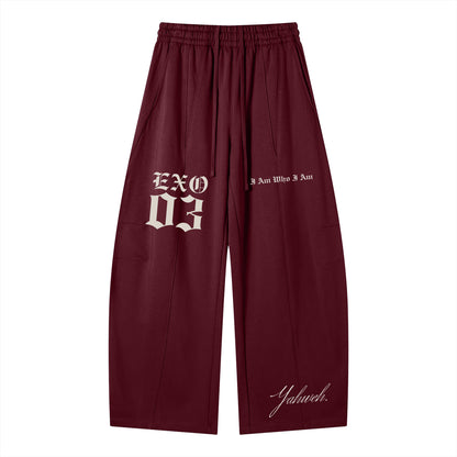 EXO 03 | Wide Leg Panel Sweatpants