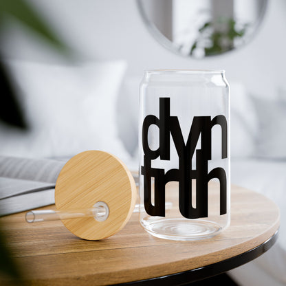 DVNTRTH Stacked | Sipper Glass - Black