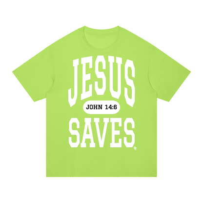 JESUS SAVES Classic | Regular Fit Cotton Tee