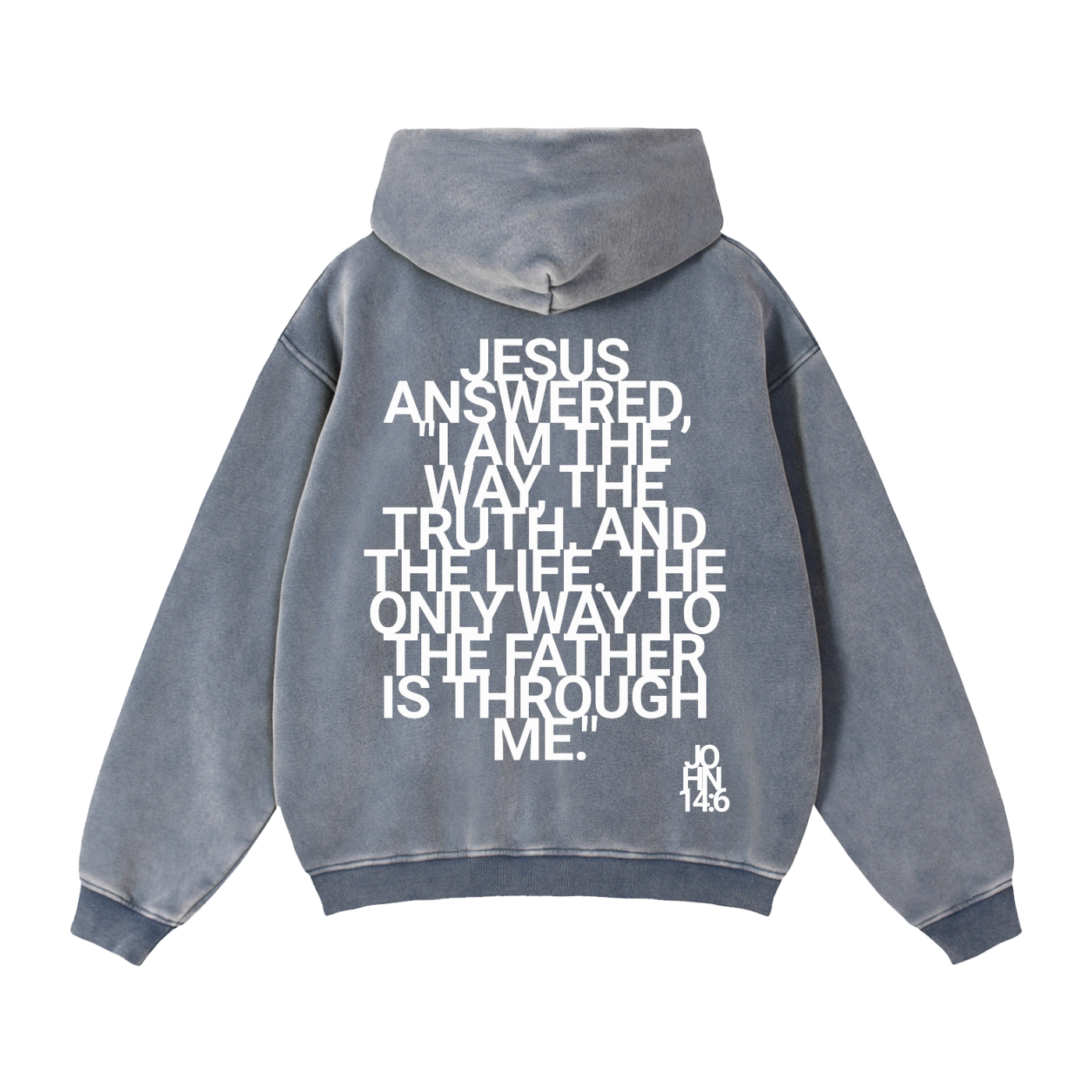 NEW HAVEN Zip-Through Boxy Fleece Hoodie