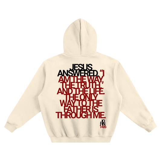 Fleeced Boxy Hoodie