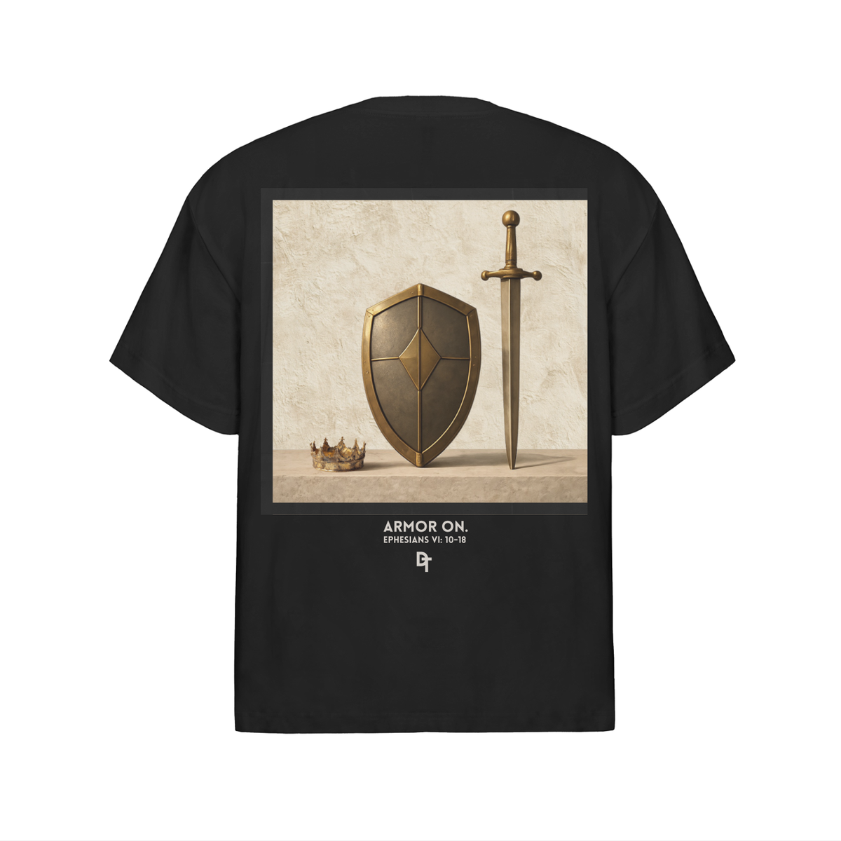 ARMOR ON. x Shield Sword | Oversized Cotton Tee