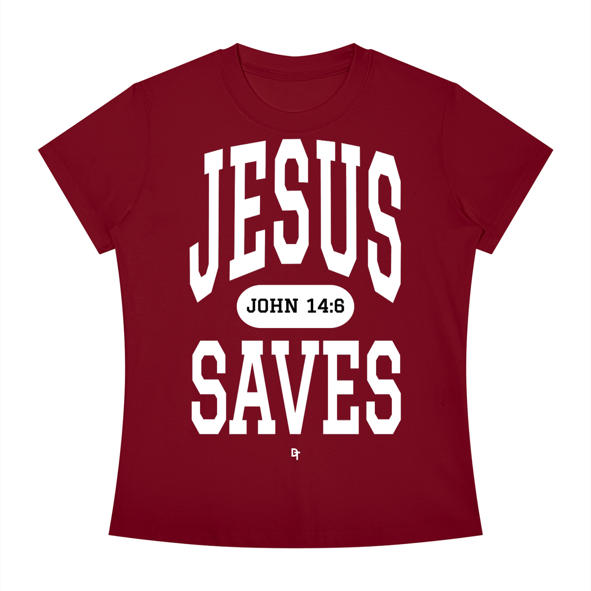 JESUS SAVES Classic | Slim Fit Crewneck Tee
