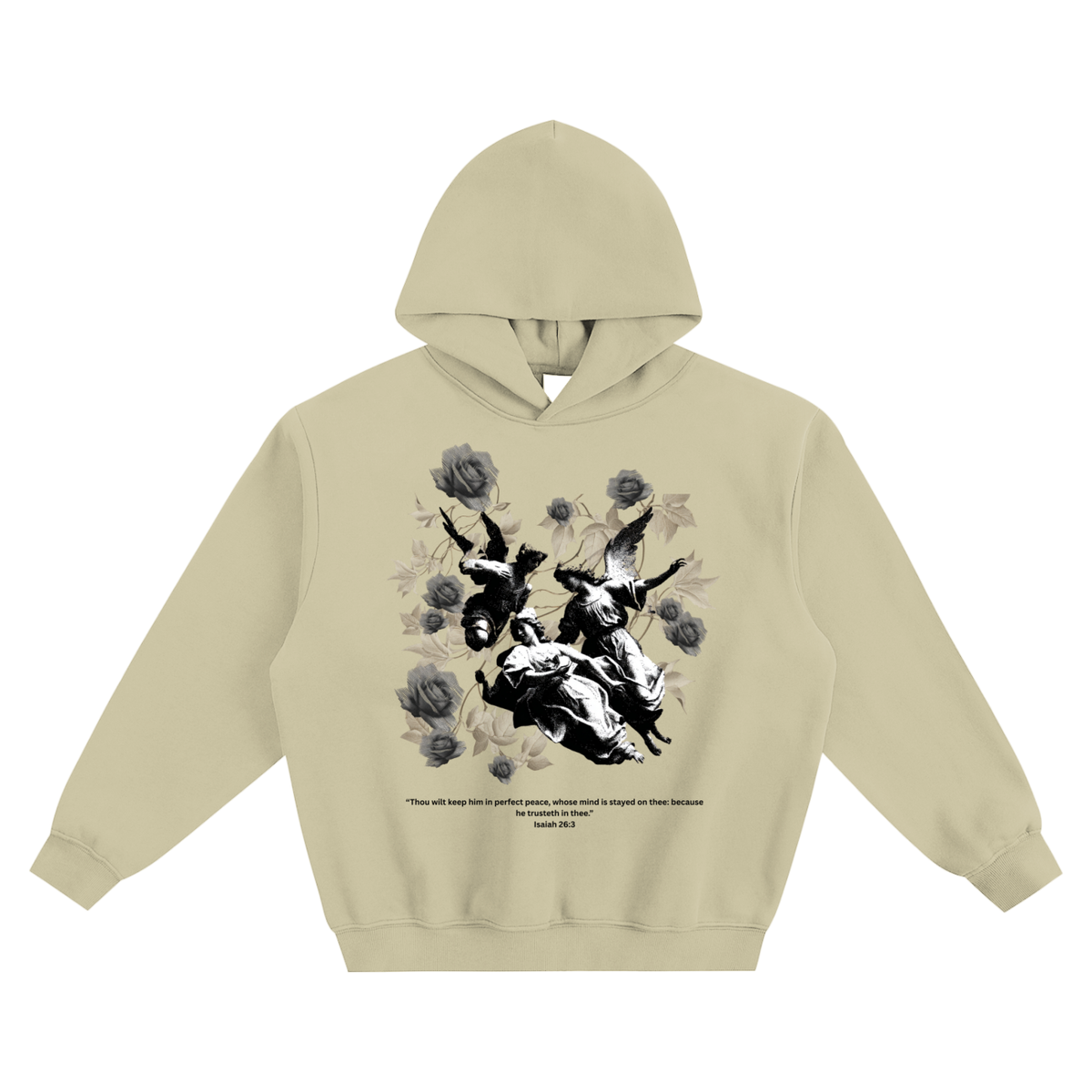 Angels x Static Roses | Boxy Hoodie