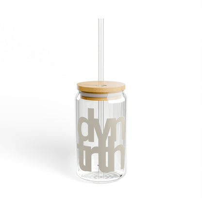 DVNTRTH Stacked | Sipper Glass - Beige