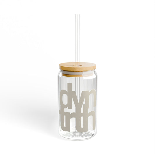 DVNTRTH Stacked | Sipper Glass - Beige