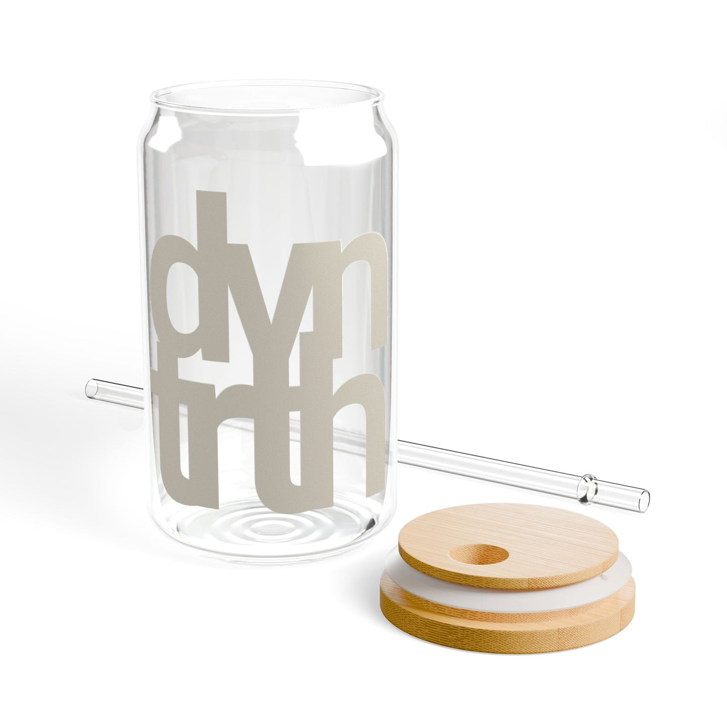 DVNTRTH Stacked | Sipper Glass - Beige