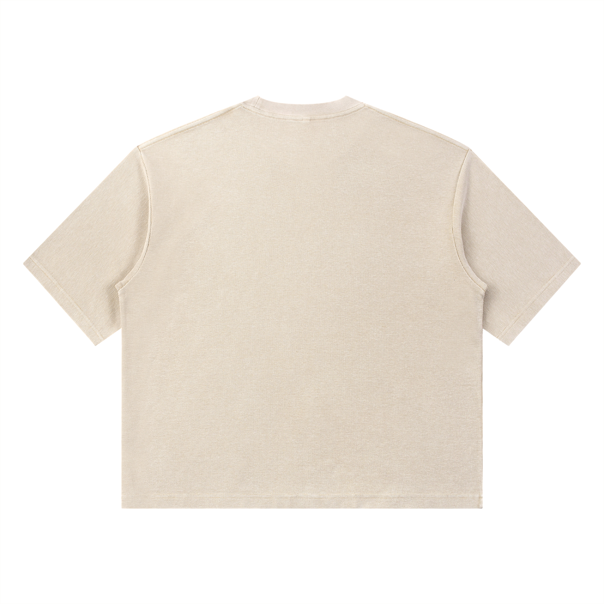 BELIEVER | Mineral Wash Waffle Boxy Tee