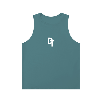 Men's Solid Color Crewneck Tank Top
