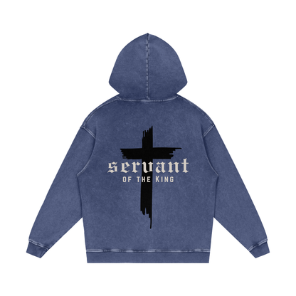 Servant x DVNTRTH | Snow Washed Cotton Hoodie