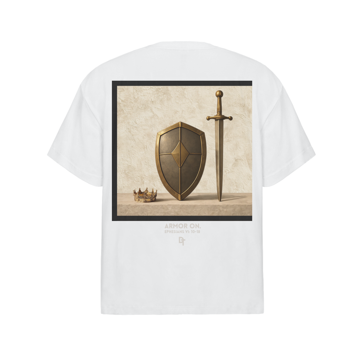 ARMOR ON. x Shield Sword | Oversized Cotton Tee