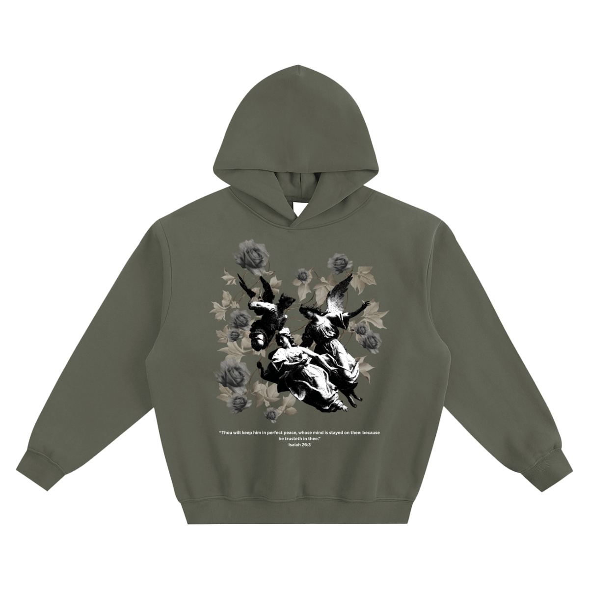 Angels x Static Roses | Boxy Hoodie