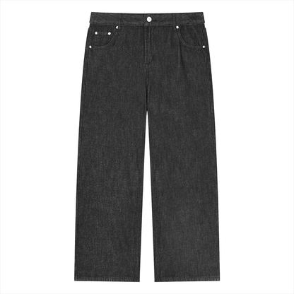 Washed Vintage Straight Leg Jeans