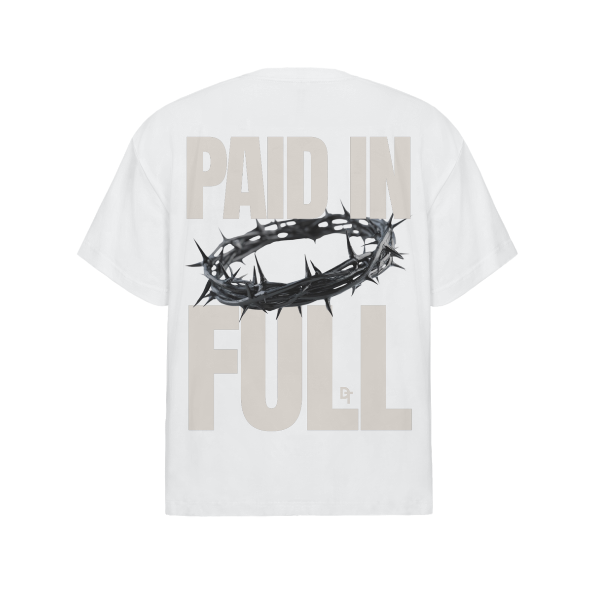 PAID IN FULL | Oversized Cotton Tee