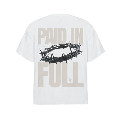 PAID IN FULL | Oversized Cotton Tee