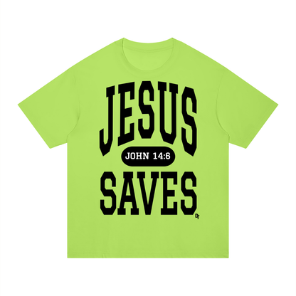 JESUS SAVES Classic | Regular Fit Cotton Tee