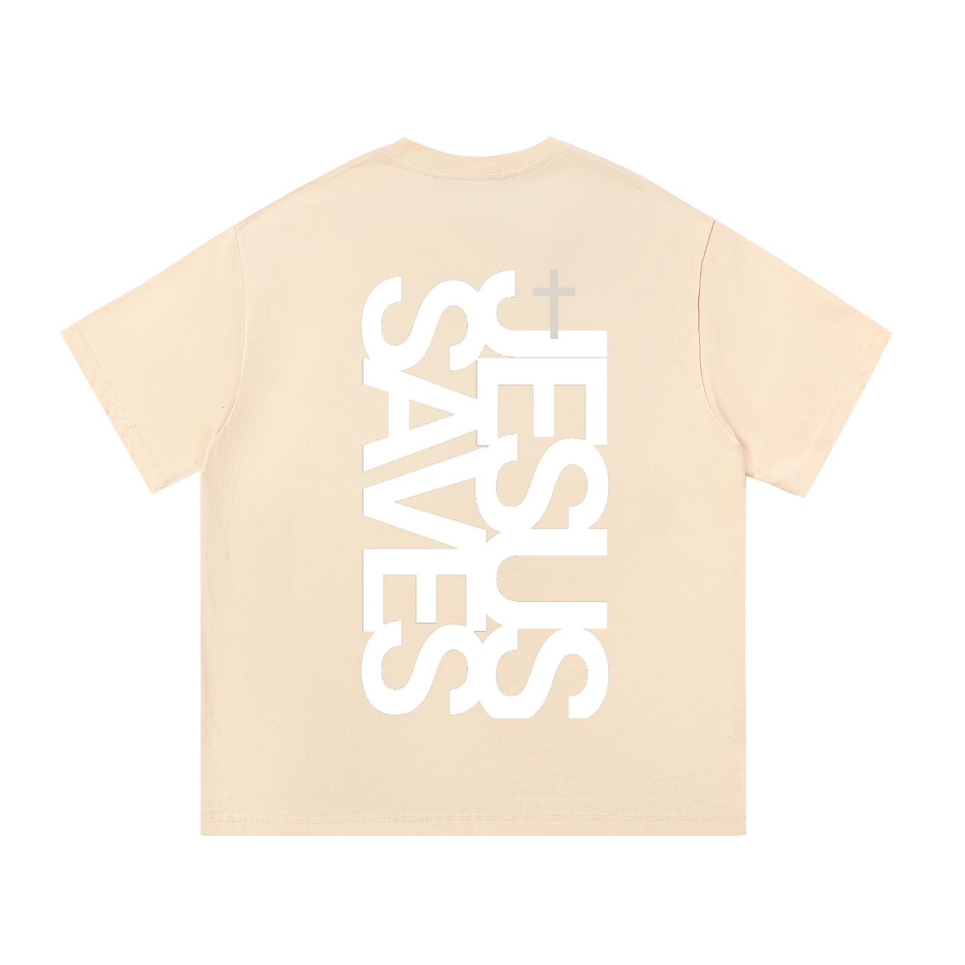 Jesus Saves Vertical | Essential Cotton Tee