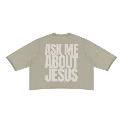 Thorn Crown x Cross | Raw Hem Boxy Tee