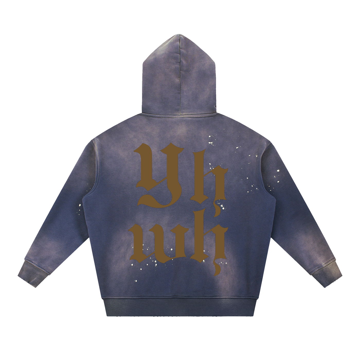 YHWH | Vintage Washed Frayed Hoodie