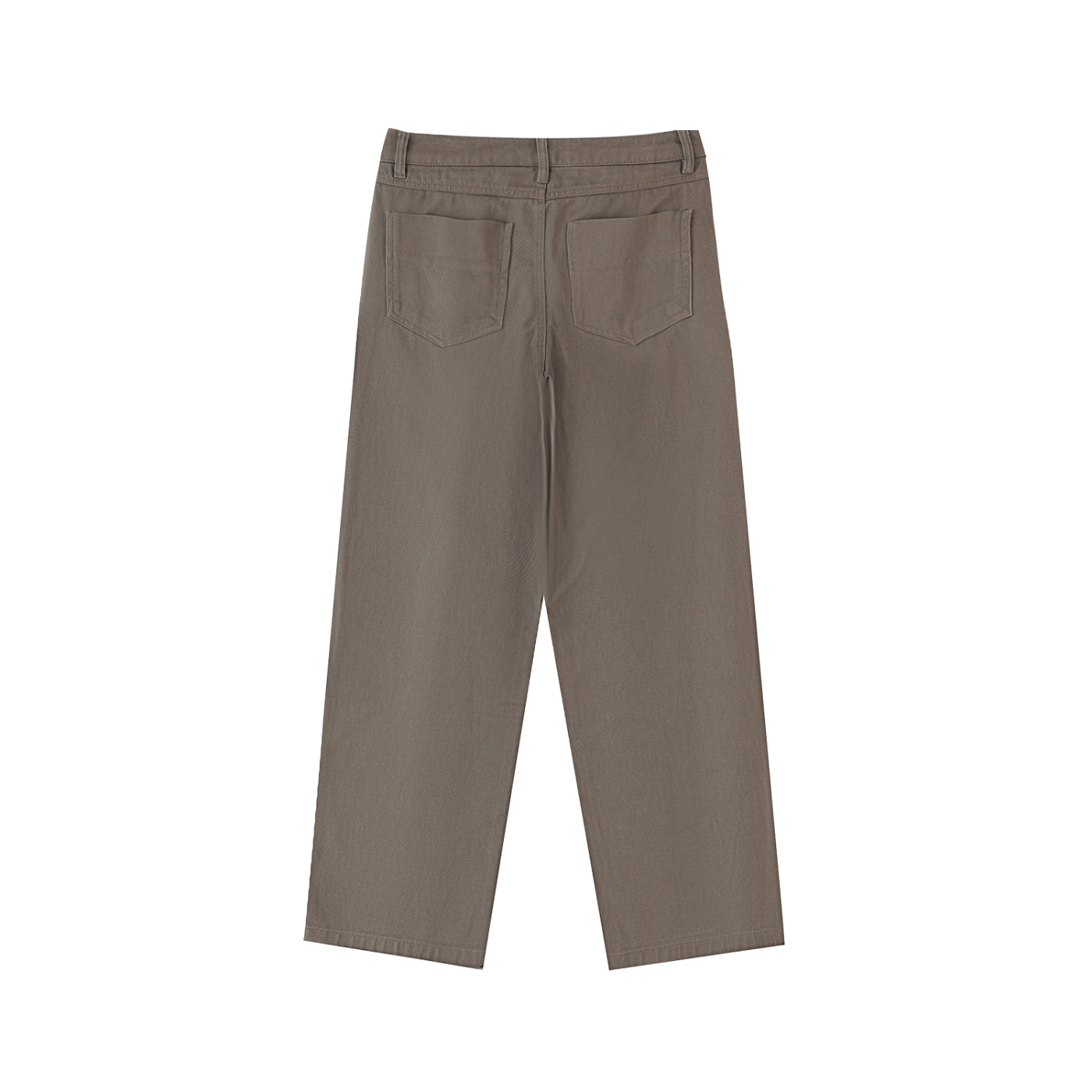Essential Cotton Straight-Leg Pants