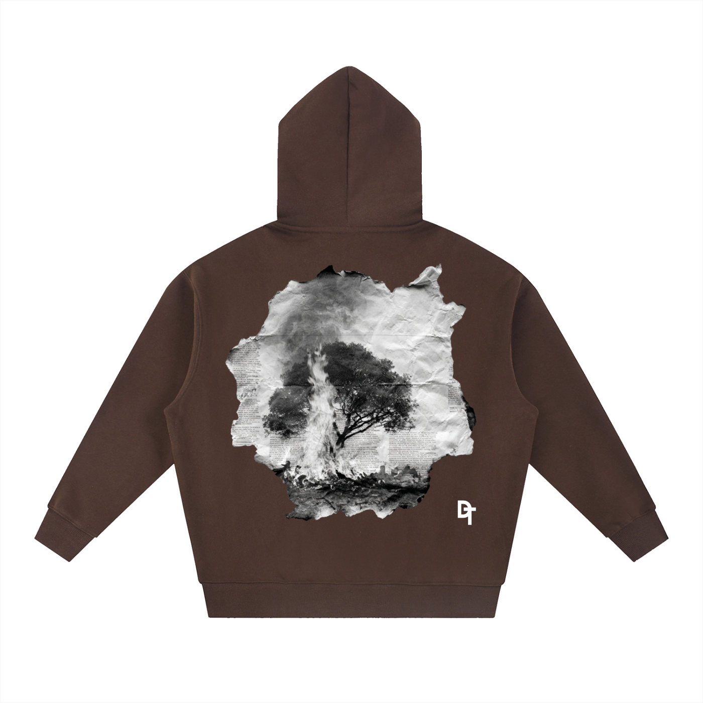Essential Oversized Boxy Fit Fleece Hoodie