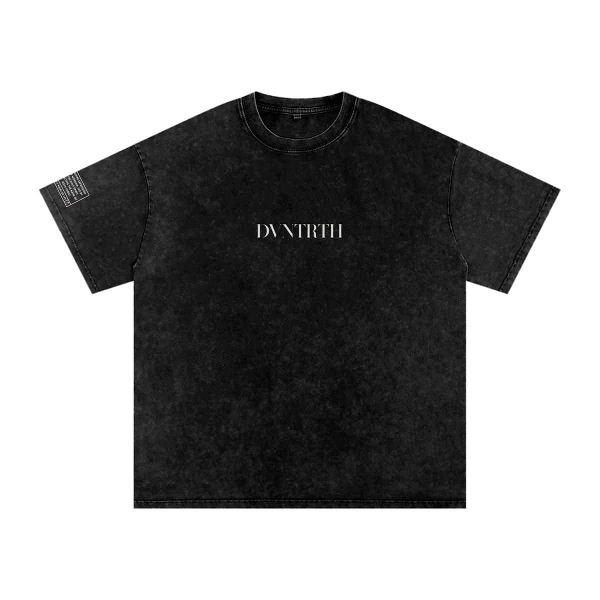 DVNTRTH | Snow Washed Oversized Cotton Tee