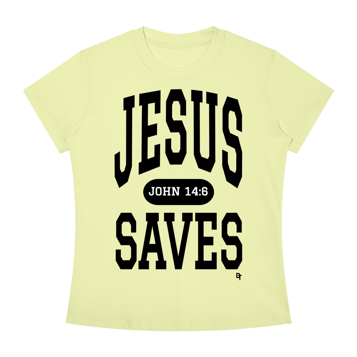 JESUS SAVES Classic | Slim Fit Crewneck Tee