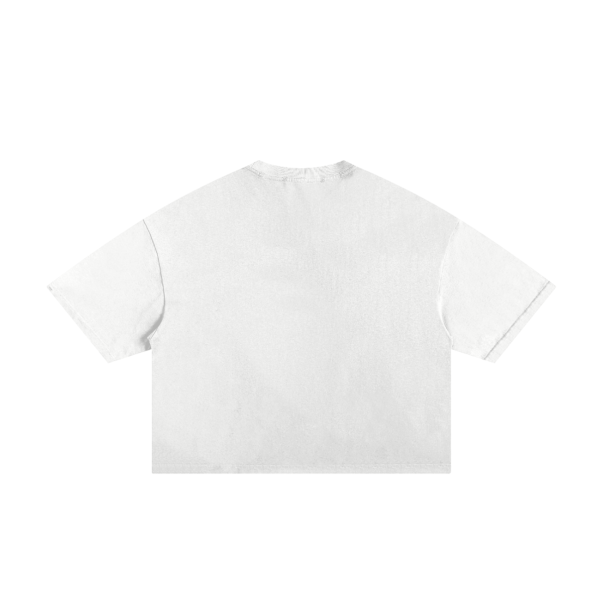 Classic Cut-Holes Frayed Boxy Tee