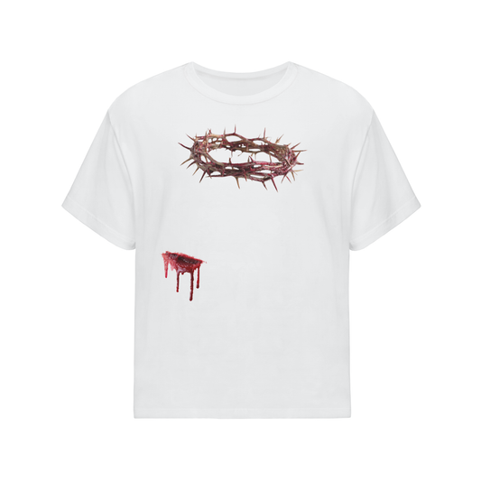 ASK ME ABOUT JESUS | Oversized Cotton Tee