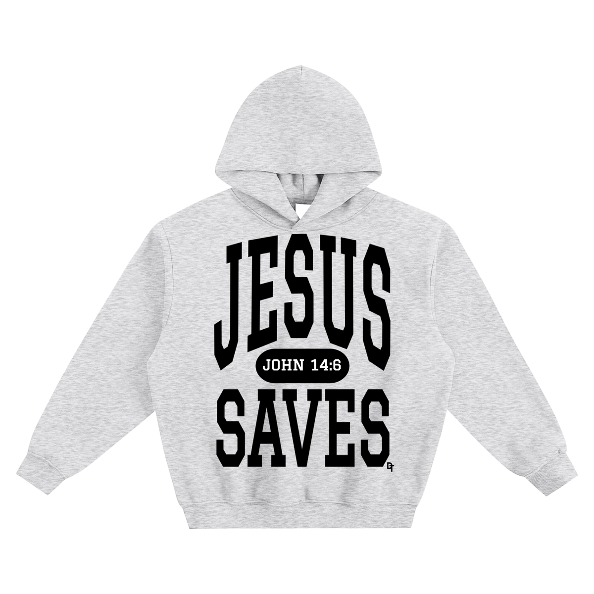 JESUS SAVES Classic | Boxy Hoodie