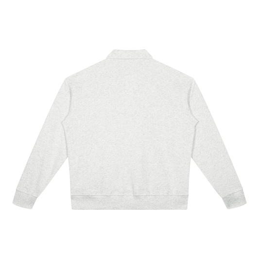 Unisex Boxy Quarter-Zip Sweatshirt
