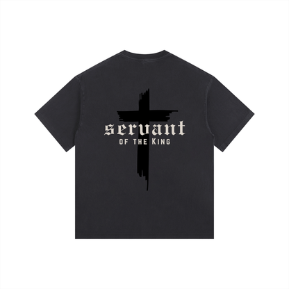 Servant x DVNTRTH | Washed Oversized Cotton Tee