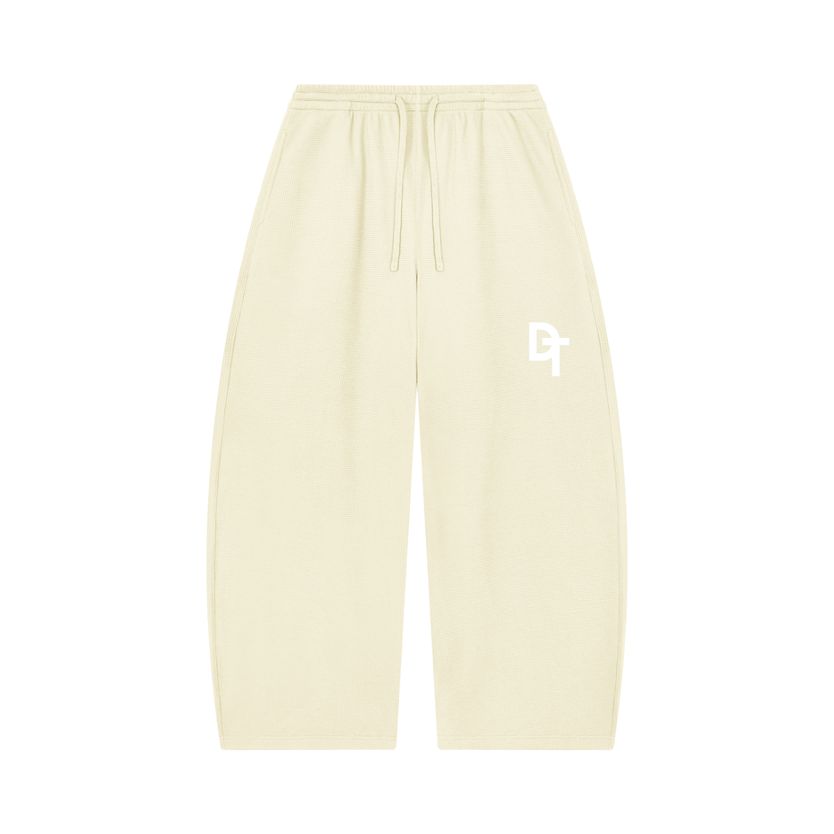 DT | Waffle Barrel Leg Pants