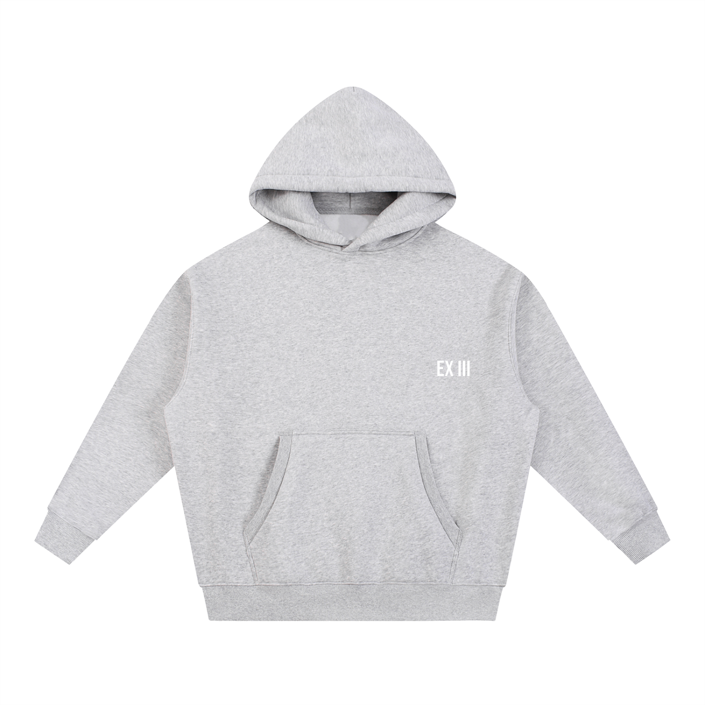Essential Oversized Boxy Fit Fleece Hoodie