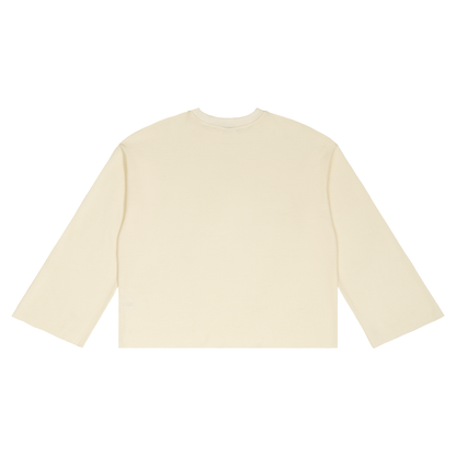 Minimal Waffle Raw Edge Tee
